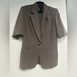 Smythe short sleeve oversized blazer size xs